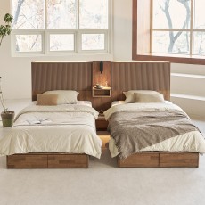 리코 호텔 침대